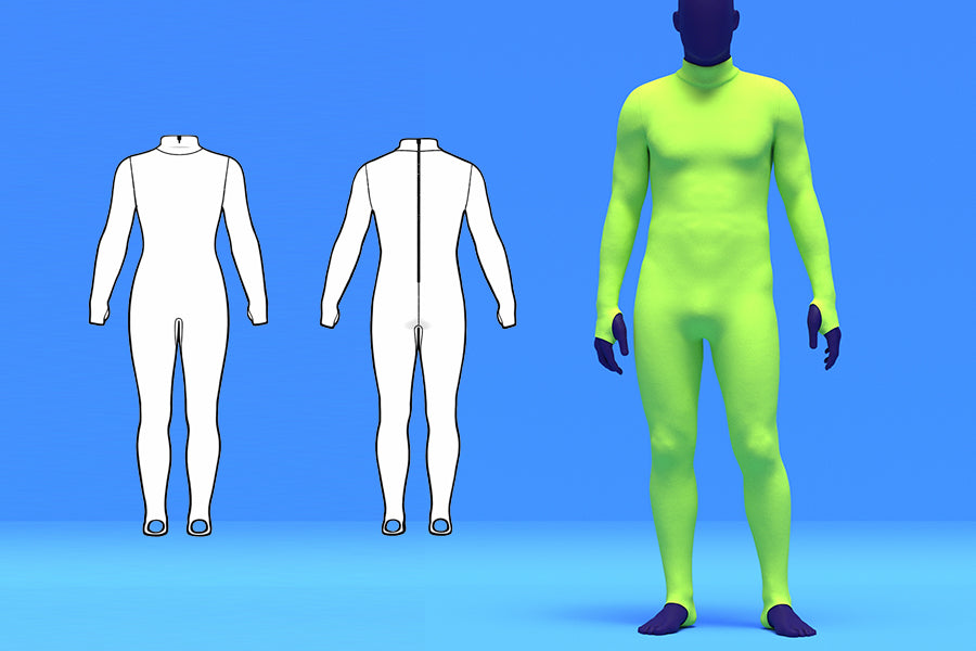 How to Sew a Men's Stretch Catsuit for Cosplay