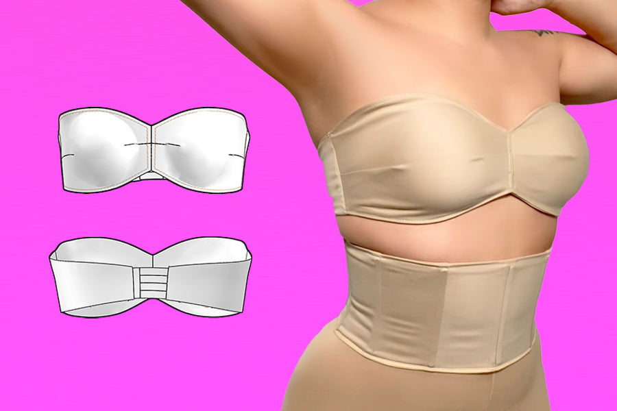 How to Sew a Padded Strapless Bra For Drag Queens