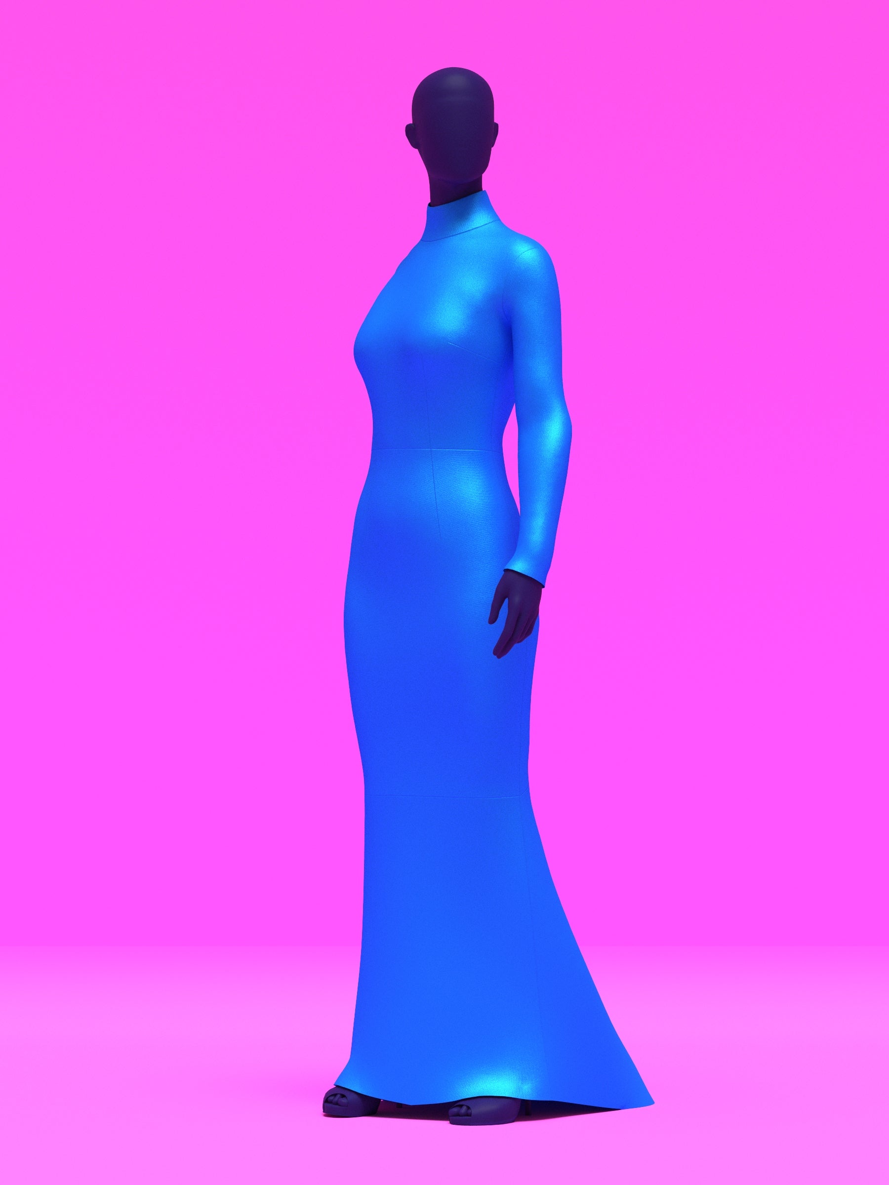 Long Sleeve Evening Gown Sewing Pattern (Sizes XS-4X) Long Sleeve Evening Gown Sewing Pattern (Sizes XS-4X)