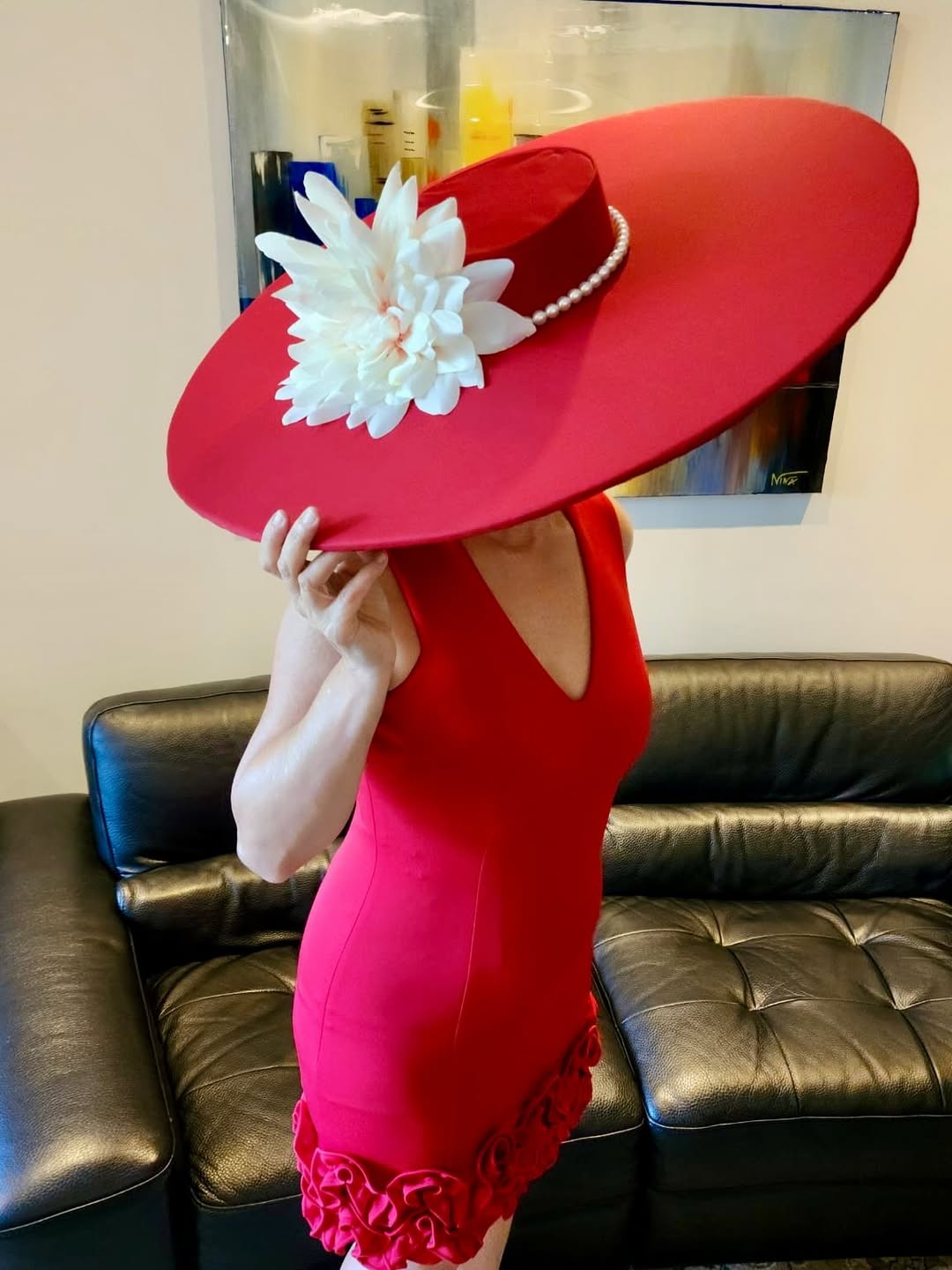 Patrón de costura de sombrero de ala ancha (SL) en PDF para Drag Queens