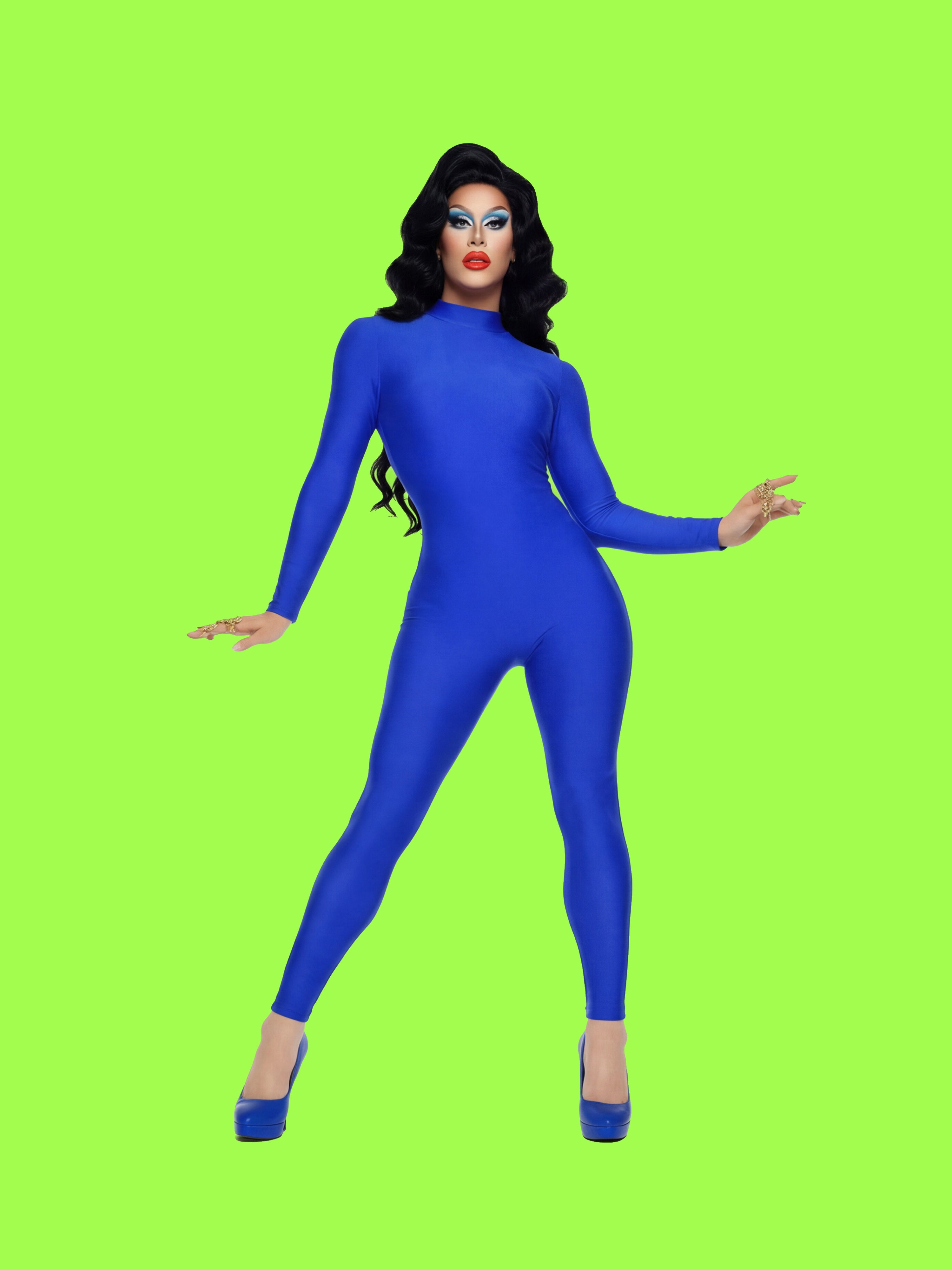 catsuit sewing pattern full body for drag queens by katkow cosplay leotard bodysuit costume easy sew model full body low view