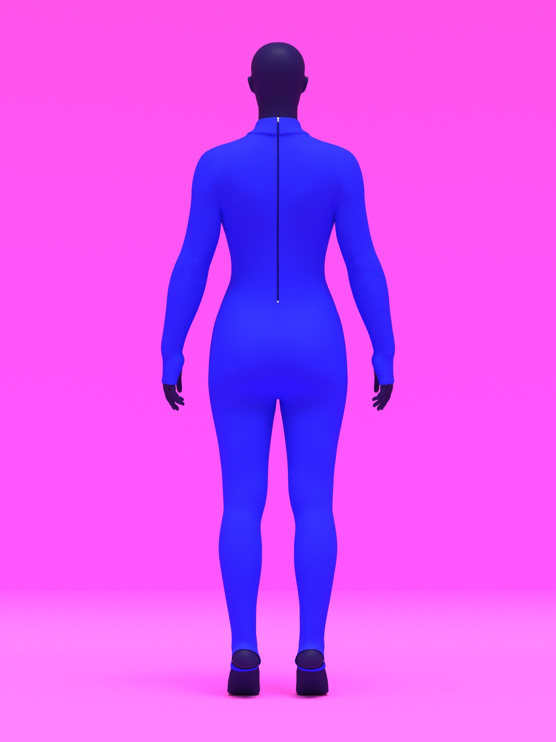 Full Catsuit Sewing Pattern for Drag Queens and Cosplay Stretch Bodysuit Dancewear Superhero Suit by Katkow Back Zipper