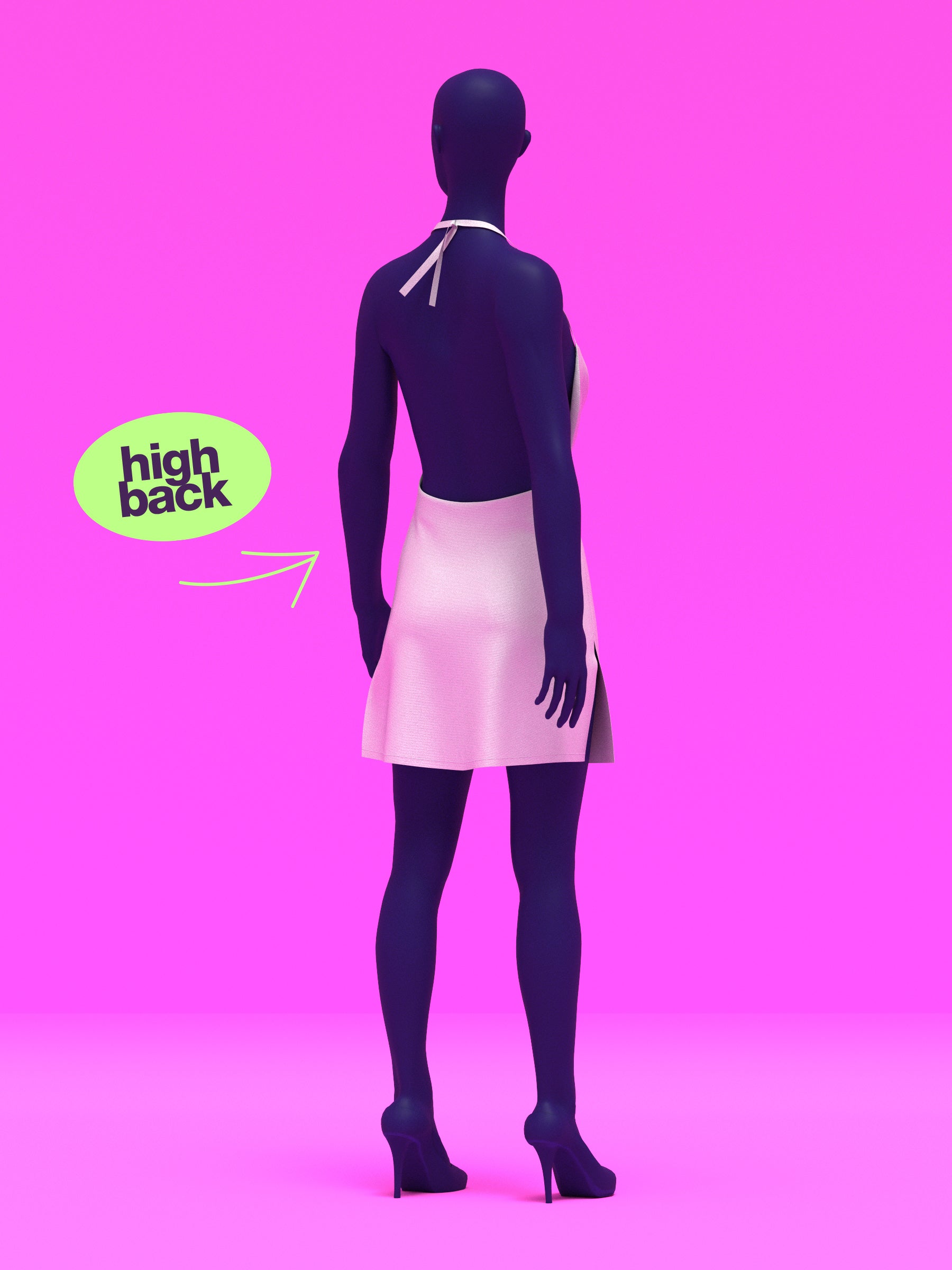 Cowl Neck Dress Sewing Pattern for Drag Queens by Katkow Paris Hilton Disco Party Easy Sew y2k Costume Mini High Back