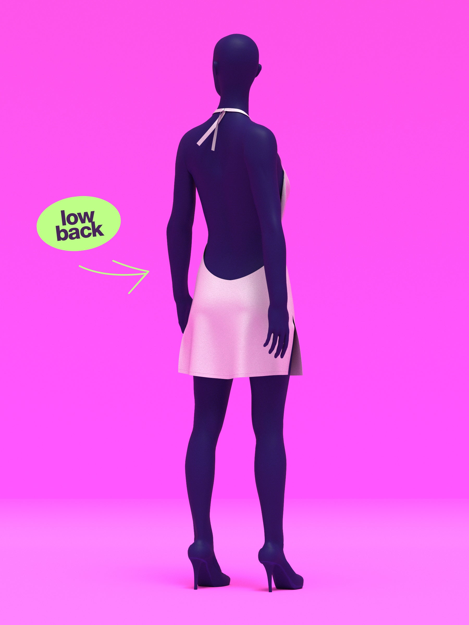 Cowl Neck Dress Sewing Pattern for Drag Queens by Katkow Paris Hilton Disco Party Easy Sew y2k Costume Mini Low Back