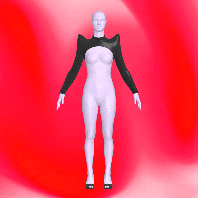 Pointed Shoulder Shrug Sewing Pattern