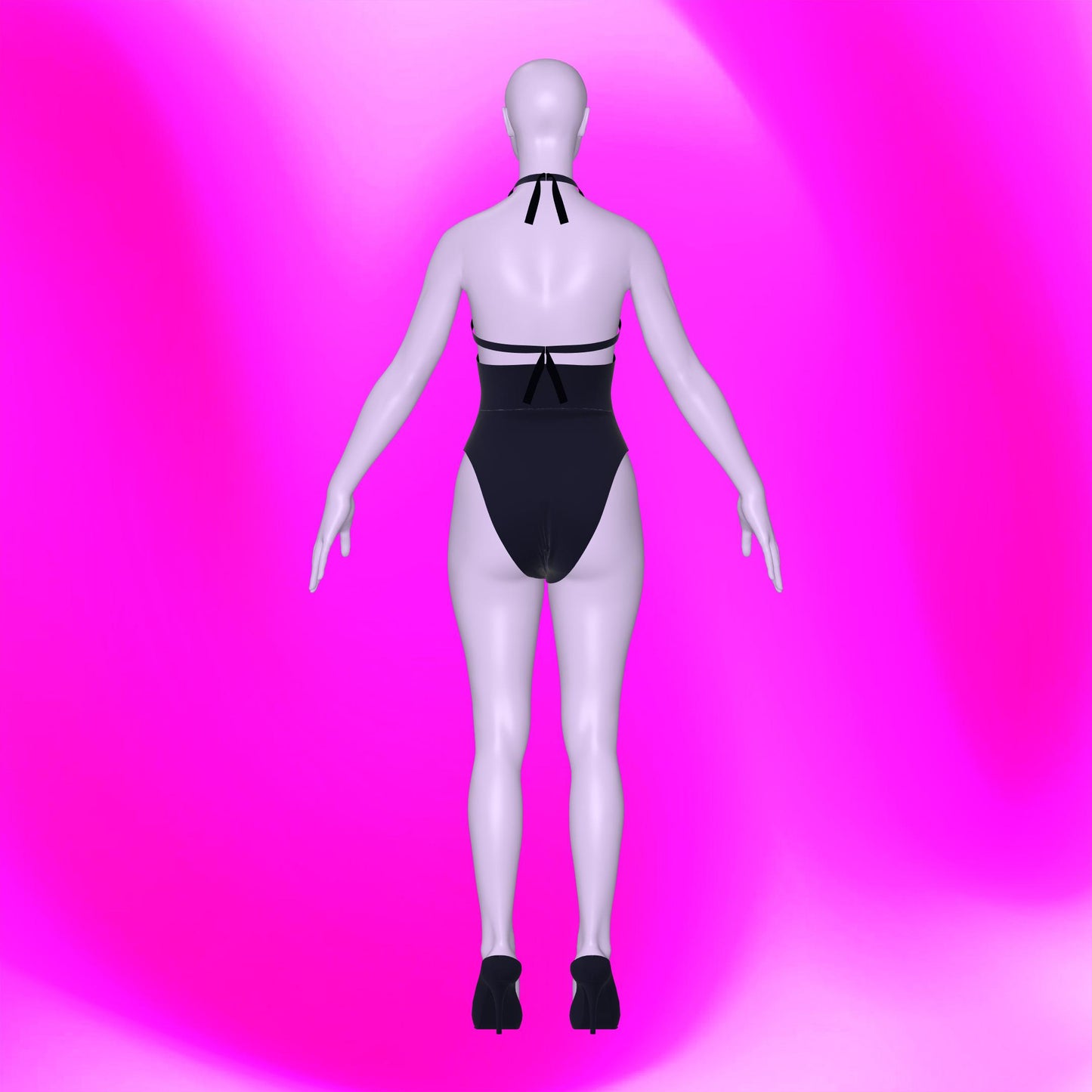 katkow drag queen leotard sewing pattern bathing suit back