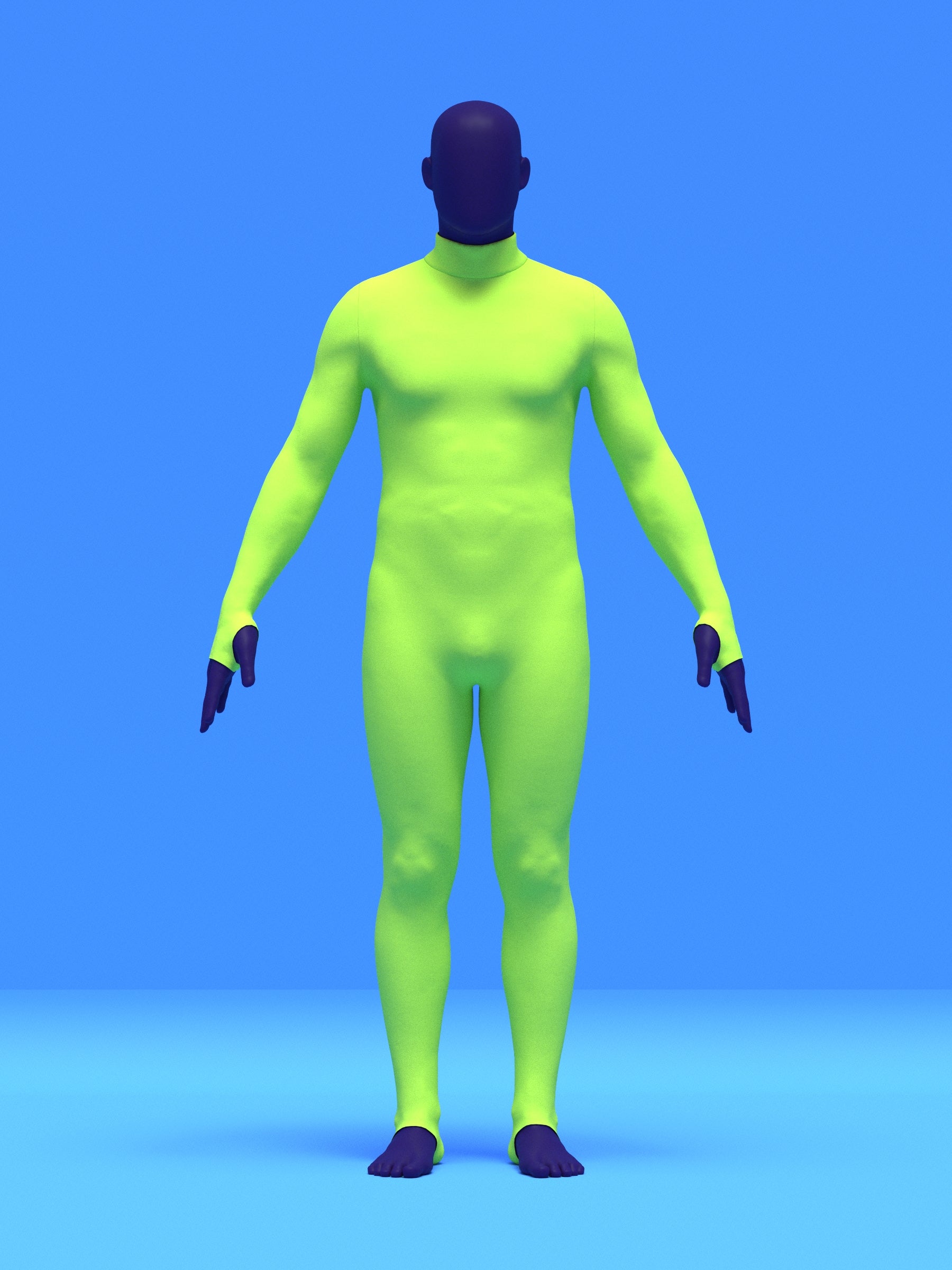 Men's Stretch Catsuit Sewing Pattern For Cosplay Superhero Suit Costume Easy Sew Bodysuit Onsie Leotard Dancewear Katkow