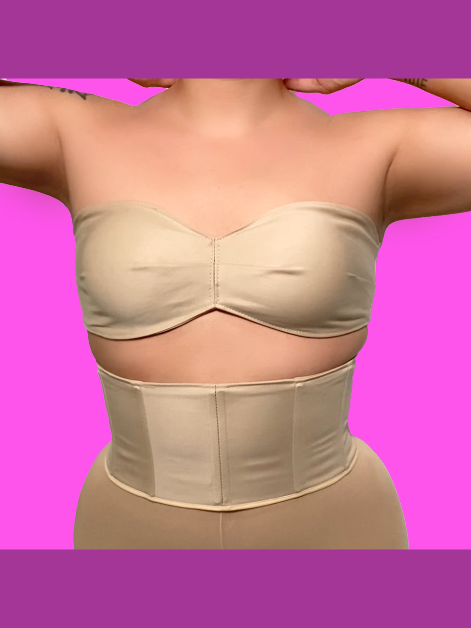 Padded Strapless Bra Sewing Pattern For Drag Queens