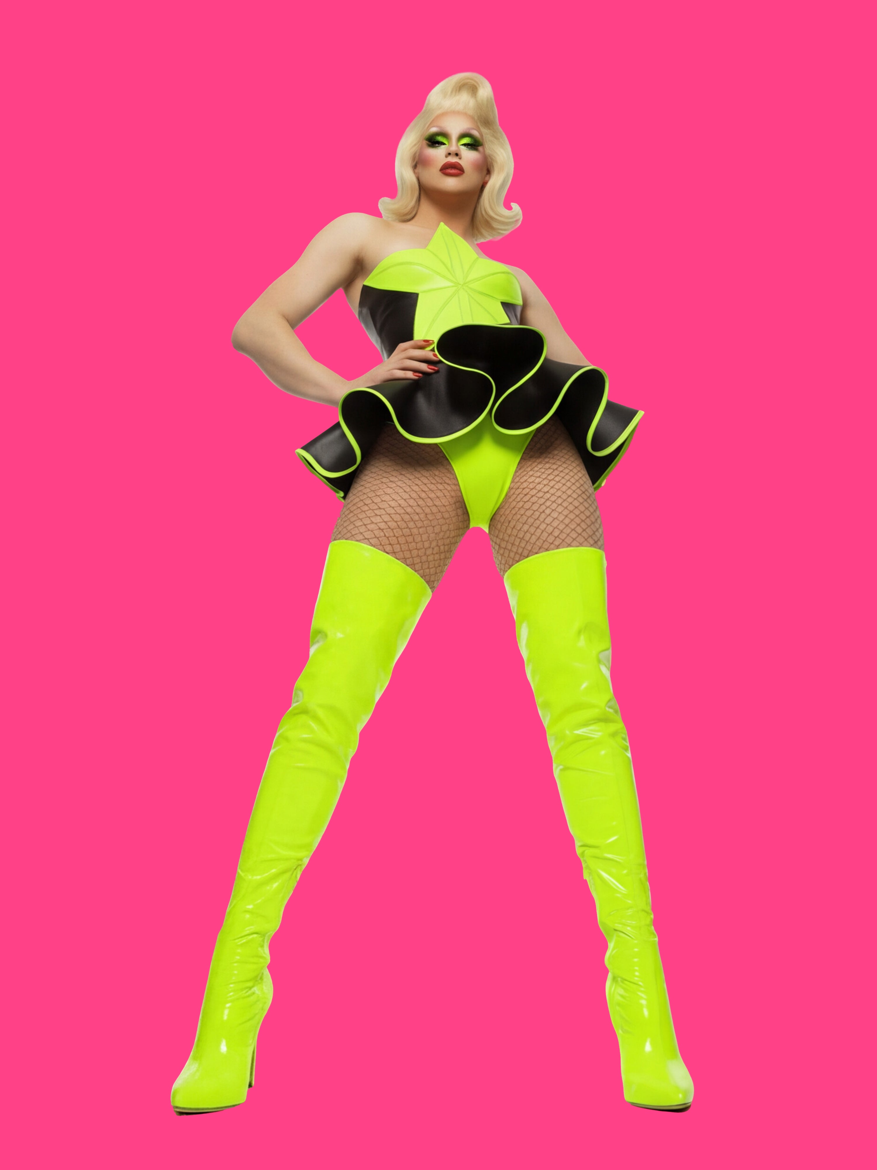 Star Corset Peplum and Thong (Set) Sewing Pattern for Drag Queens Holiday Christmas Costume Outfit Camp by Katkow Festive Low