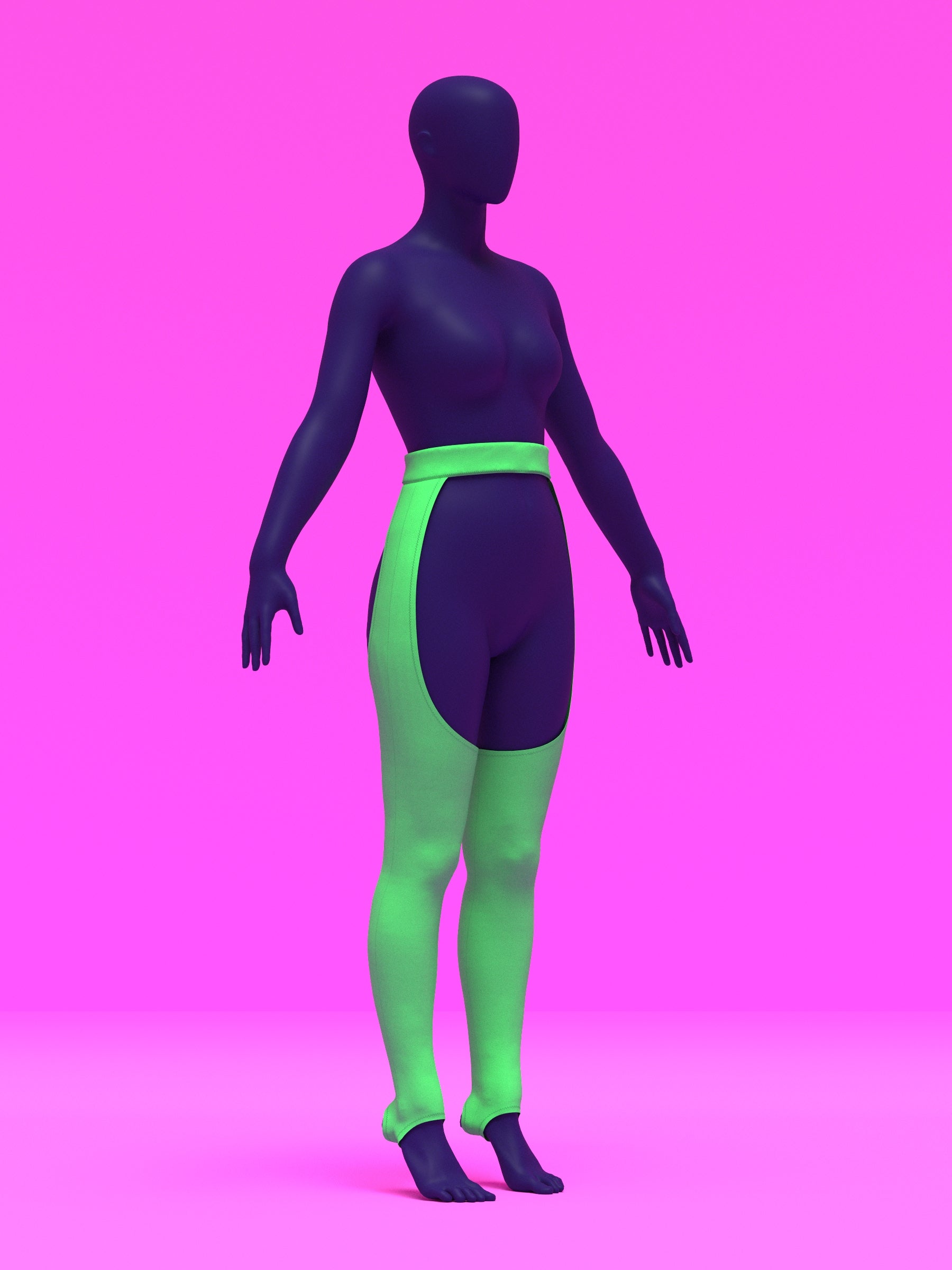 Stretch Chaps Sewing Pattern For Drag Queens Pants Bottoms Beginner Pattern Easy to sew by Katkow