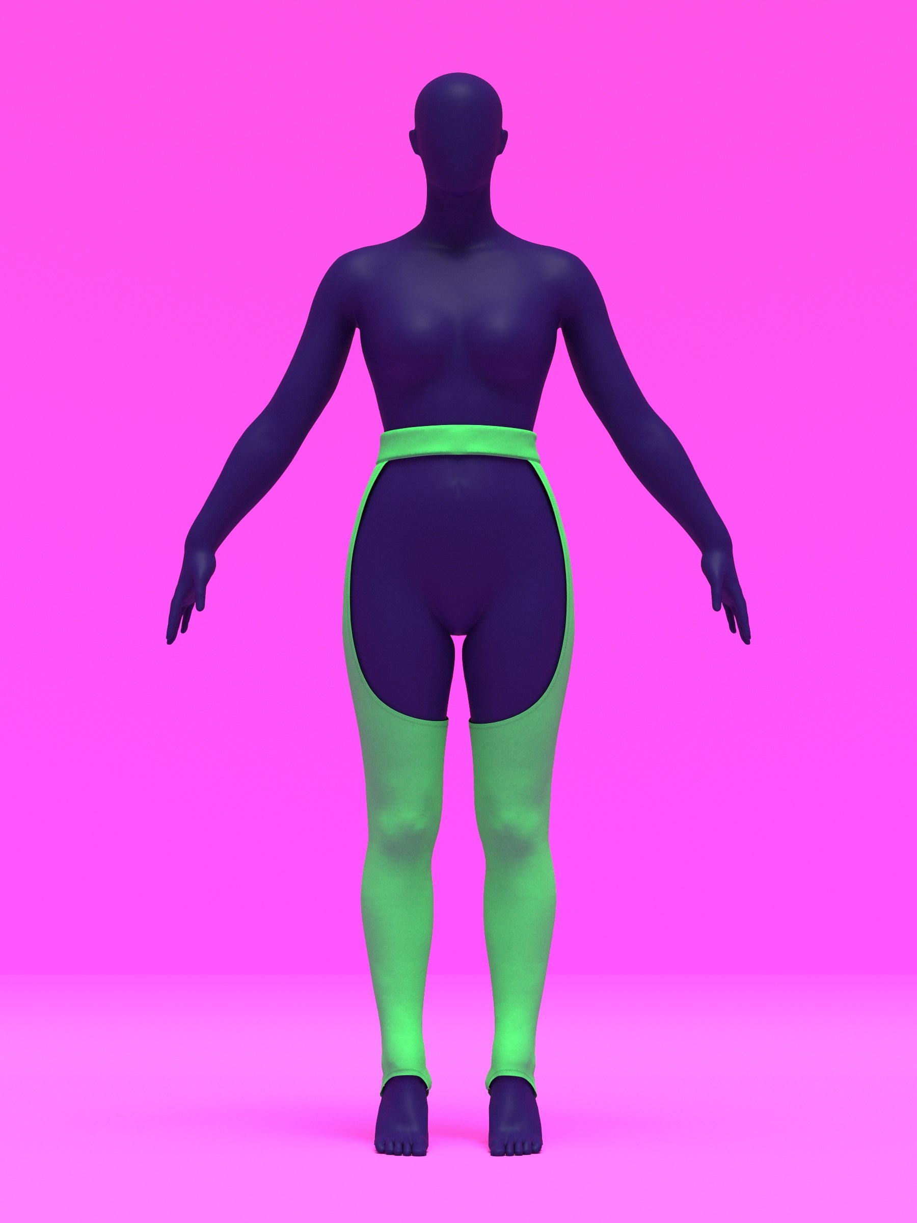 Stretch Chaps Sewing Pattern For Drag Queens Pants Bottoms Beginner Pattern Easy to sew by Katkow