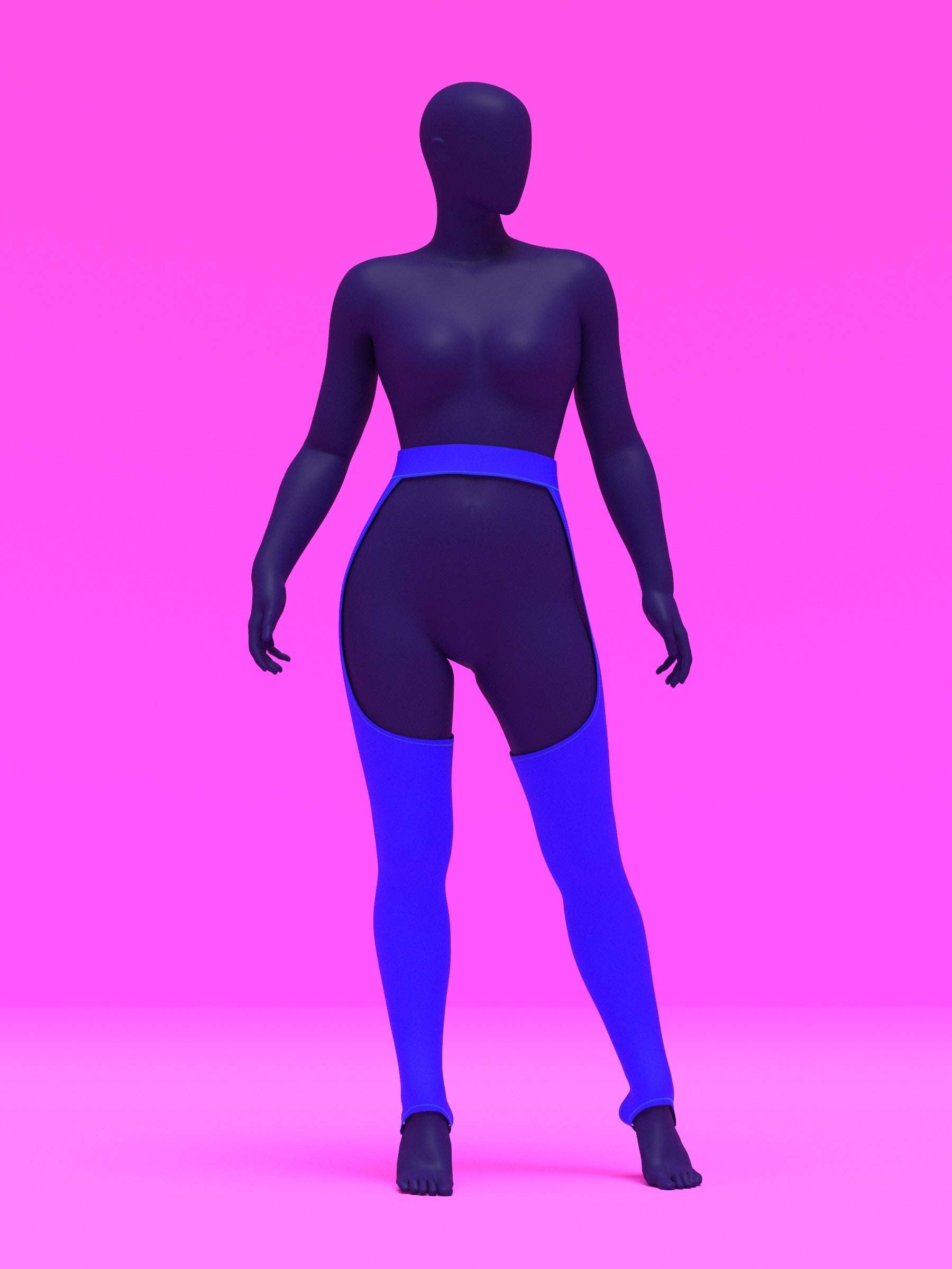 Stretch Chaps Sewing Pattern For Drag Queens Pants Bottoms Beginner Pattern Easy to sew by Katkow