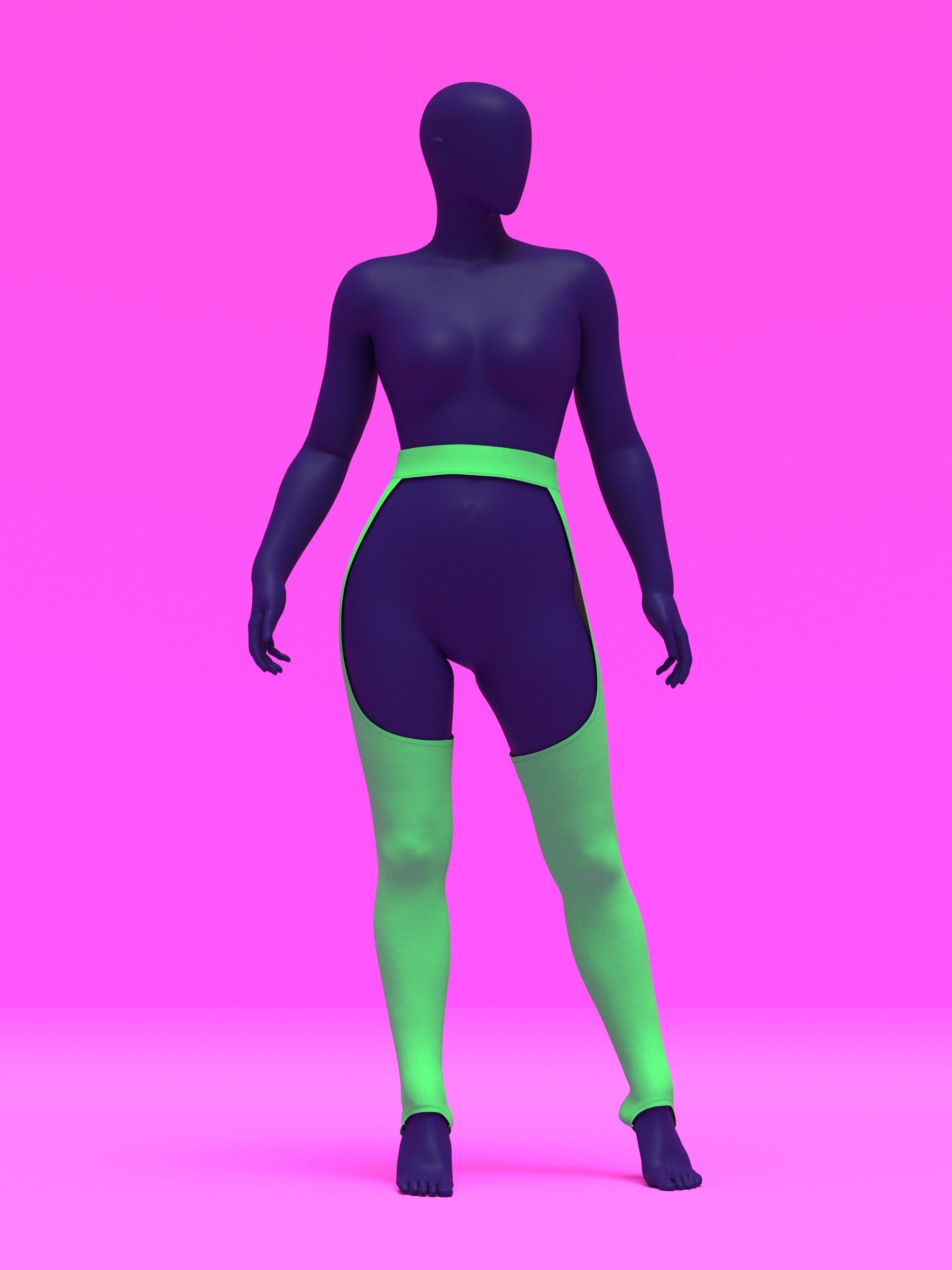 Stretch Chaps Sewing Pattern For Drag Queens Pants Bottoms Beginner Pattern Easy to sew by Katkow