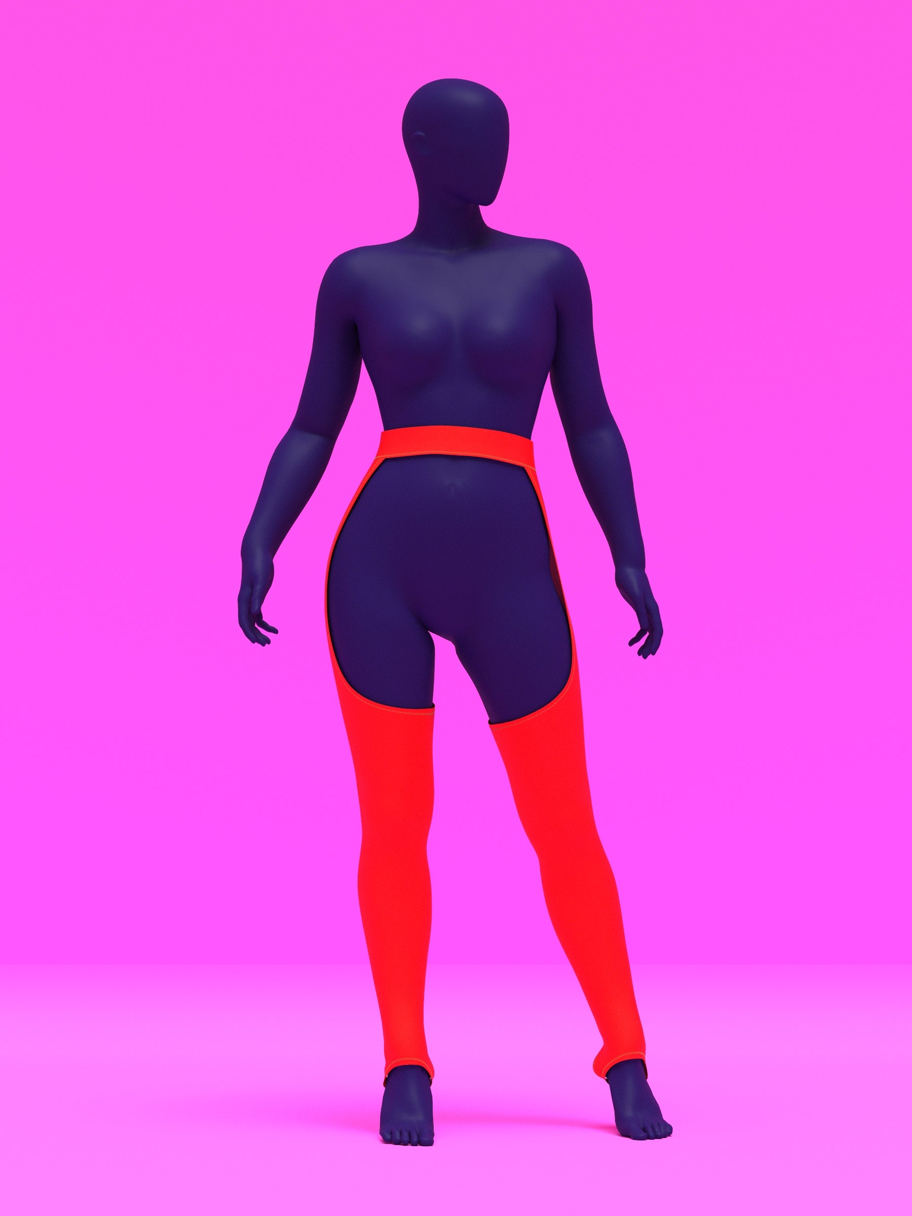 Stretch Chaps Sewing Pattern For Drag Queens Pants Bottoms Beginner Pattern Easy to sew by Katkow