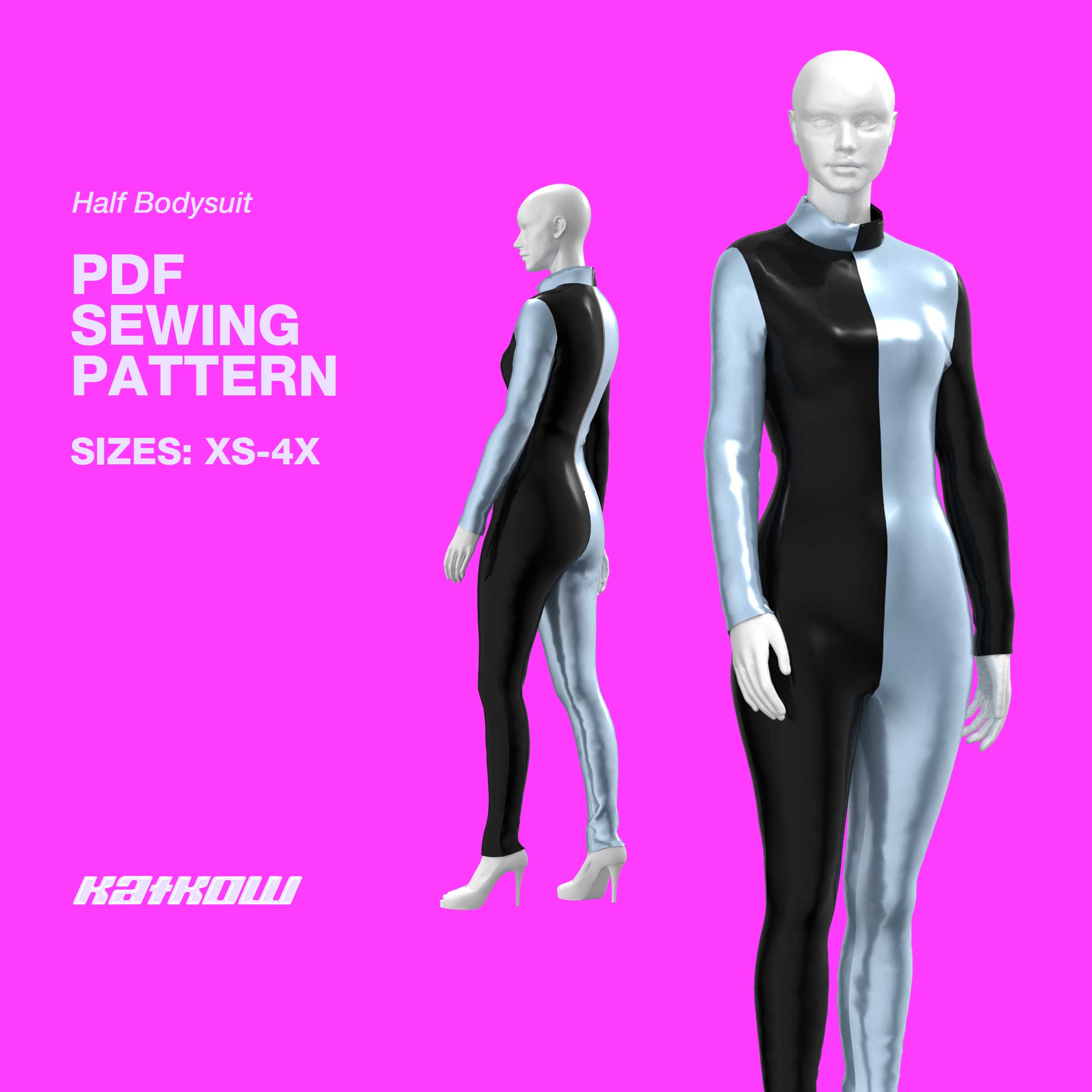 Hip Pads Undergarment Sewing Pattern (Sizes XS-2X) PDF – Katkow
