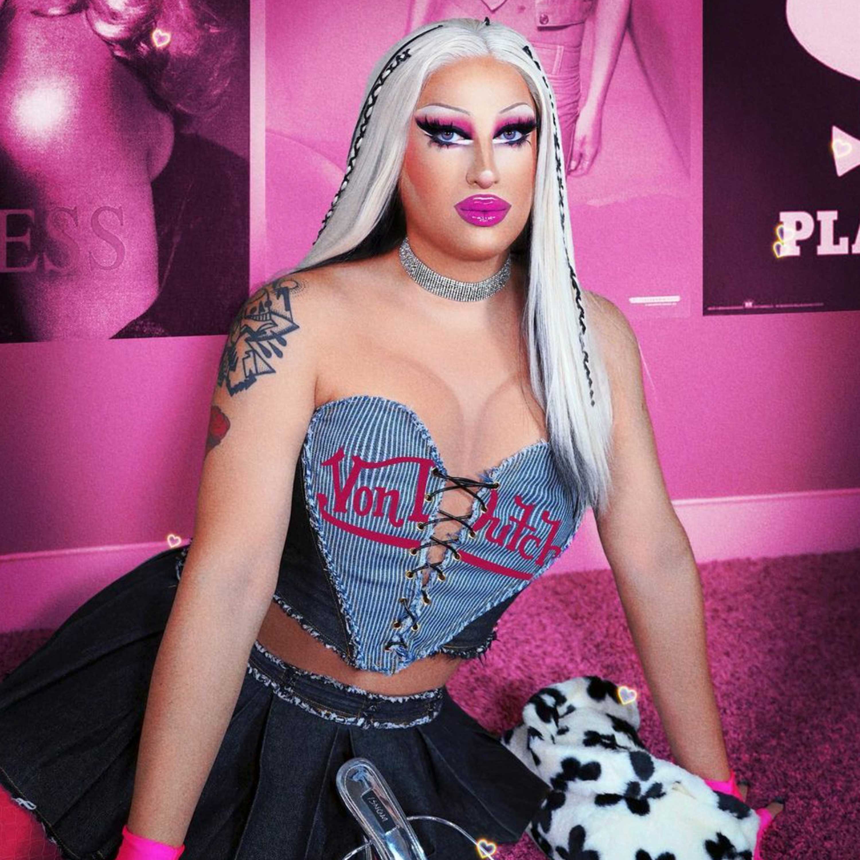 katkow drag queen heart corset sewing pattern sour mandy