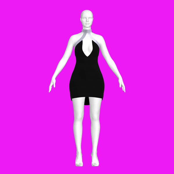 katkow free sewing pattern strap dress gif