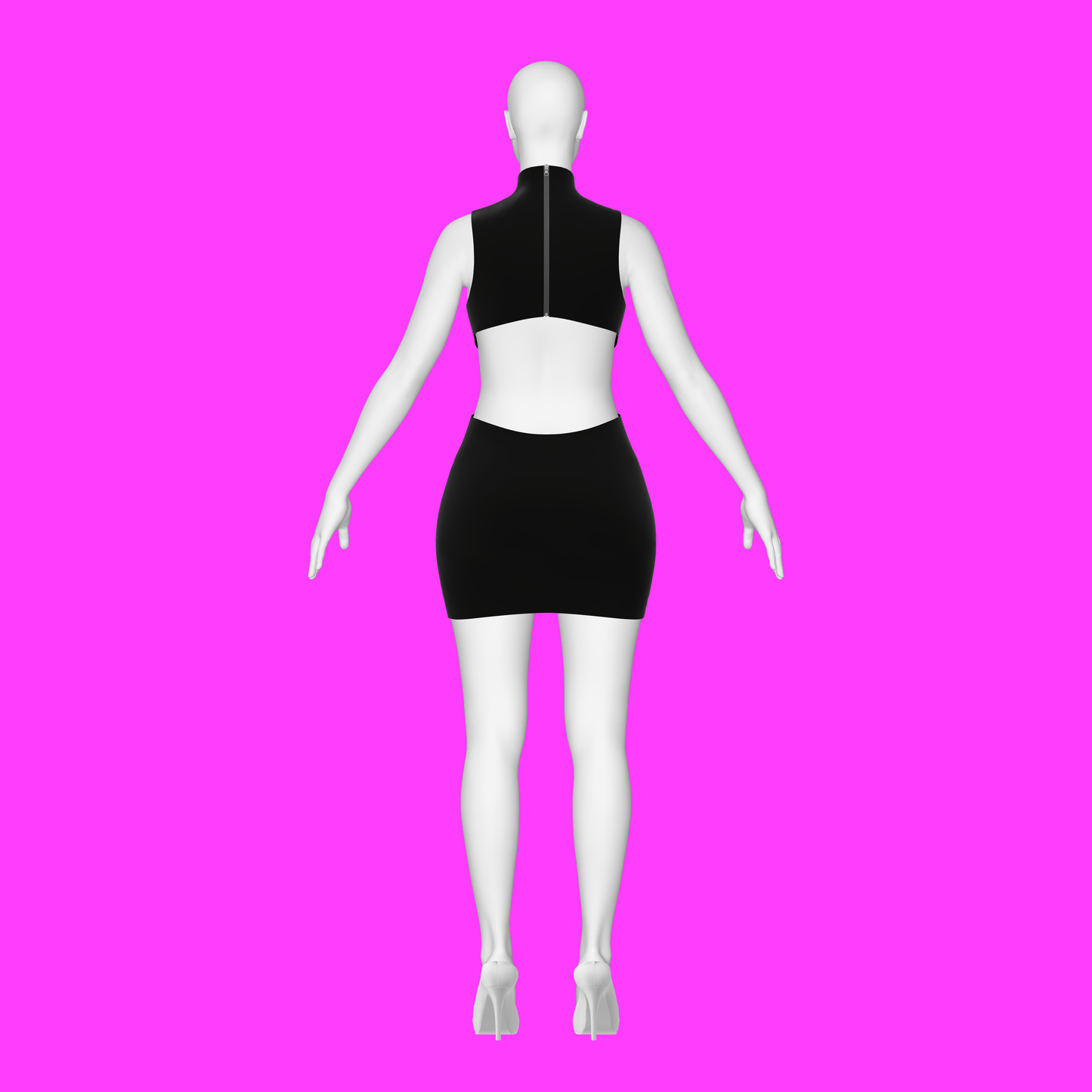 katkow free sewing pattern Maddy dress back