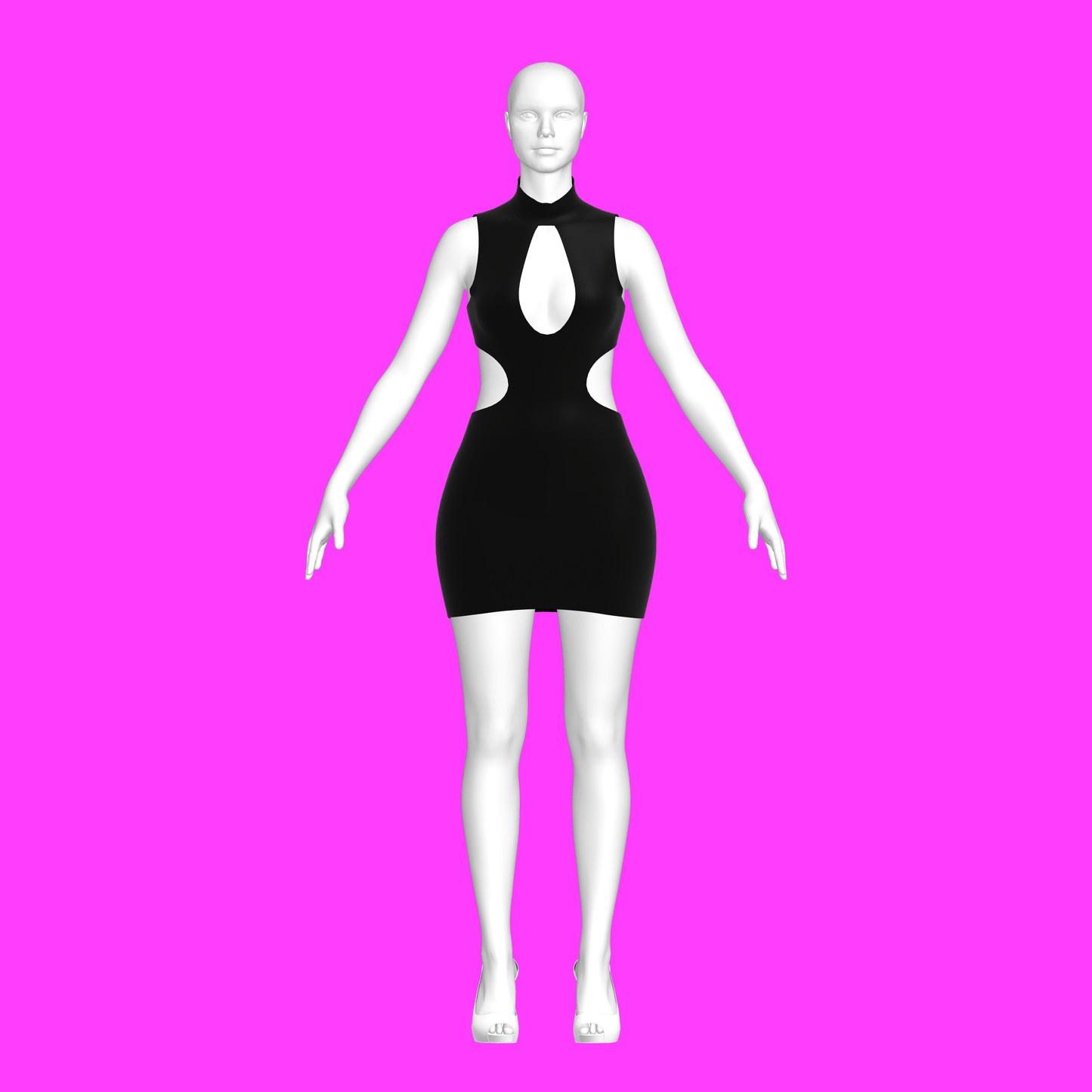 katkow free sewing pattern Maddy dress front