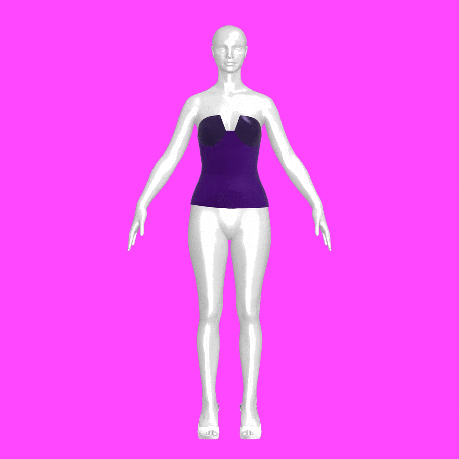 katkow stretch bustier corset sewing pattern drag queen gif