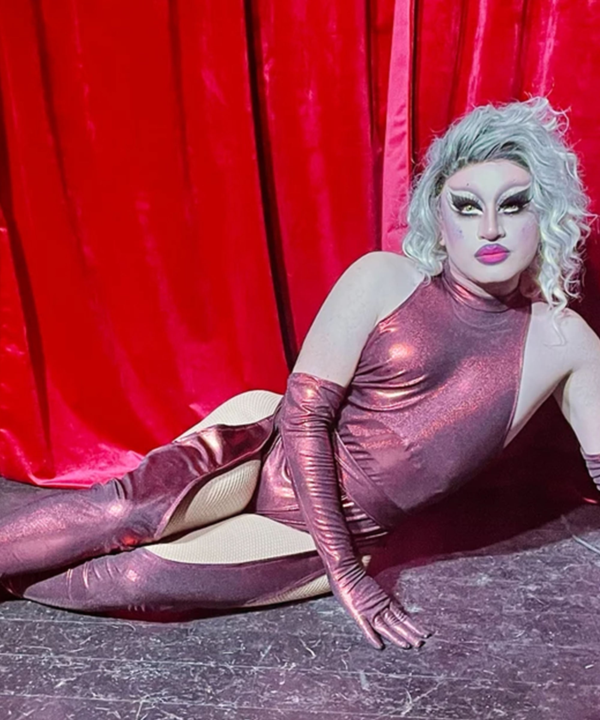 katkow drag queen leotard and chaps sewing pattern customer