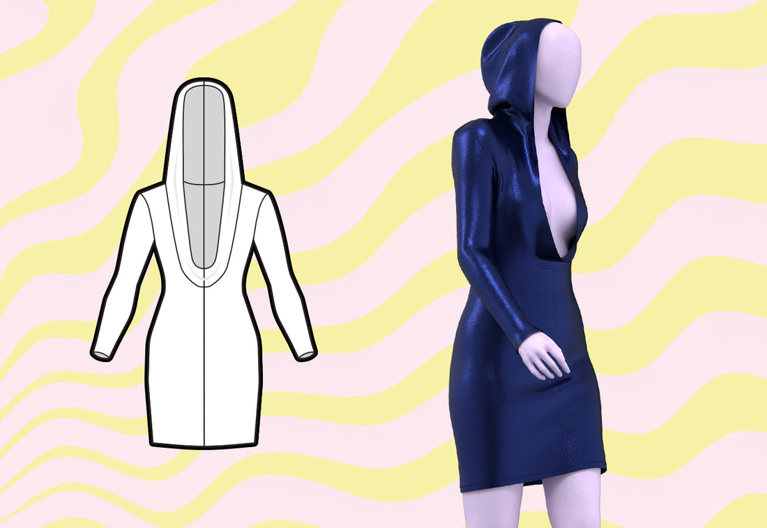 How To Sew A Hoodie Stretch Dress