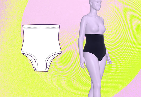 How to Sew a Waist Cover Undergarment