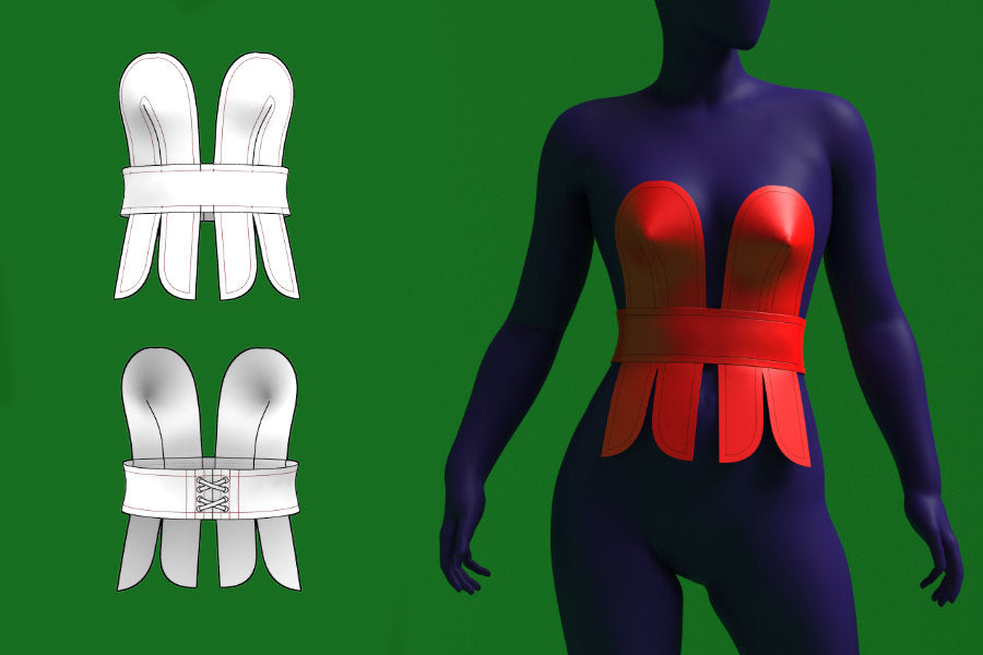 How to Sew a Belted Ribbon Top