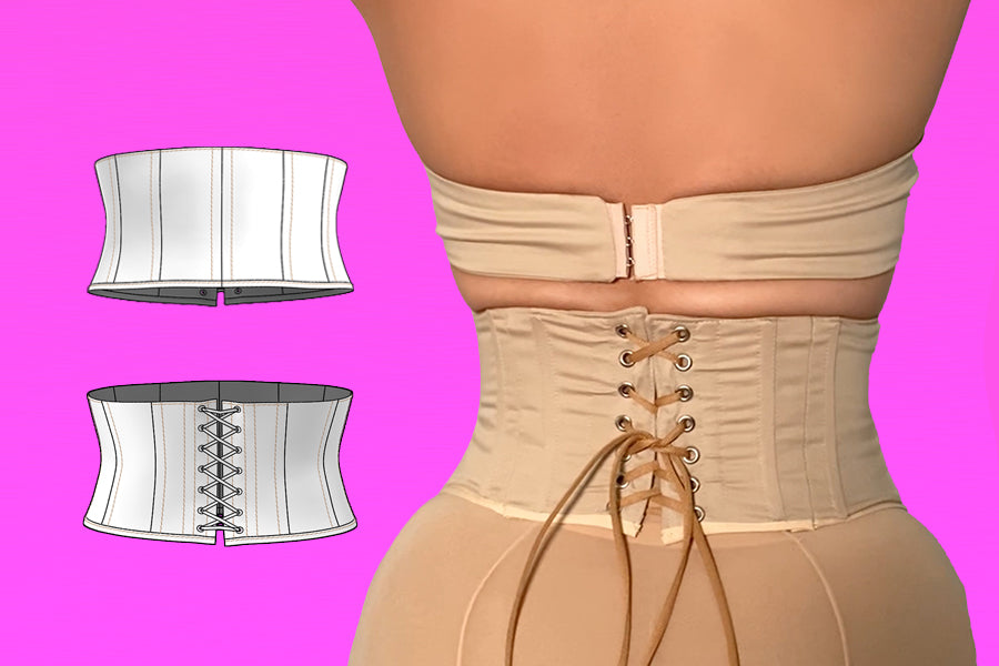 How To Sew A Mini Corset Waist Cincher For Drag Queens