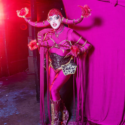 Bat Underbust Corset Sewing Pattern (XS-2X) For Drag Queens