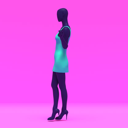 Patrón de costura para vestido elástico de 3 tiras (tallas XS a 4X) para drag queens