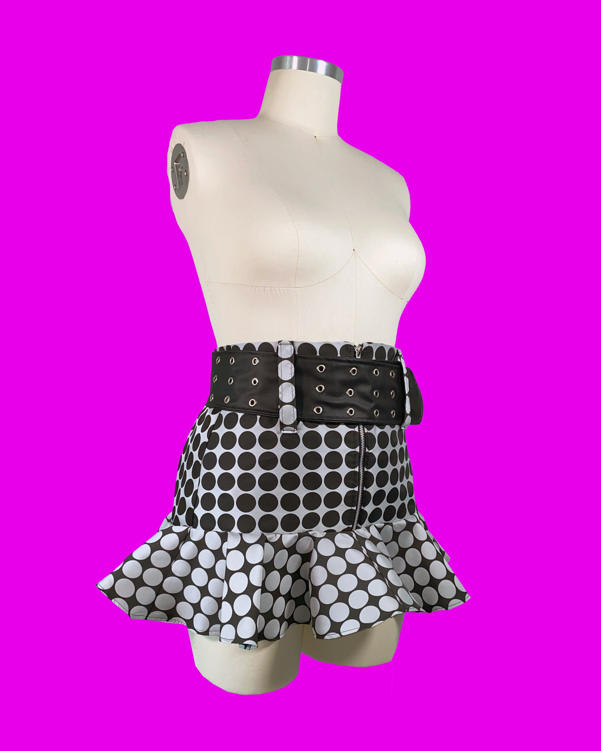 Bundle: Pointed Blazer Shrug & High Waisted Ruffle Mini Skirt Sewing Patterns – Save 30%