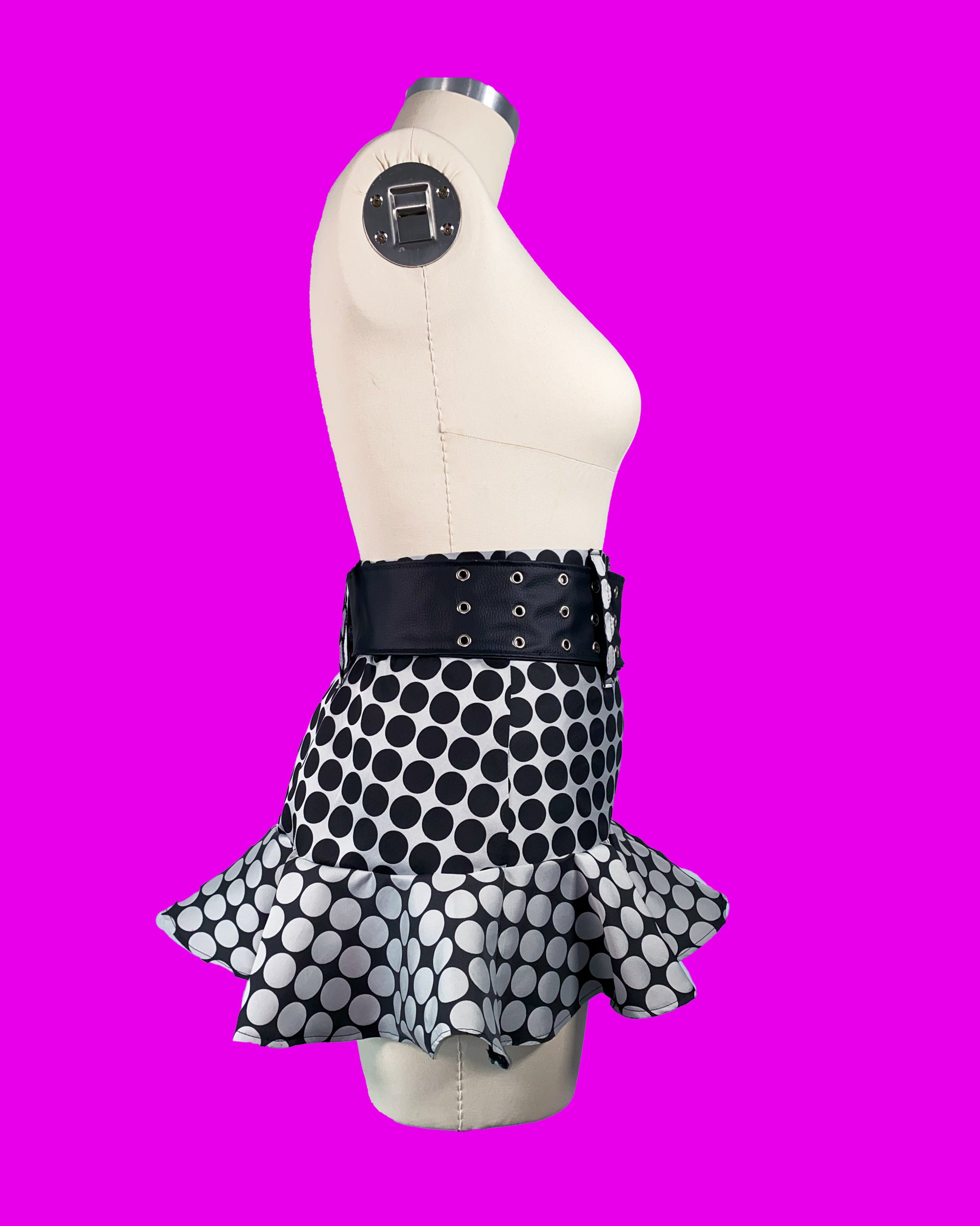 Bundle: Pointed Blazer Shrug & High Waisted Ruffle Mini Skirt Sewing Patterns – Save 30%