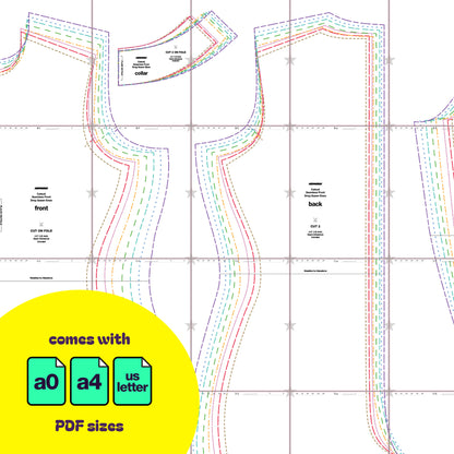 Katkow Drag Queen Catsuit Sewing Pattern pdf