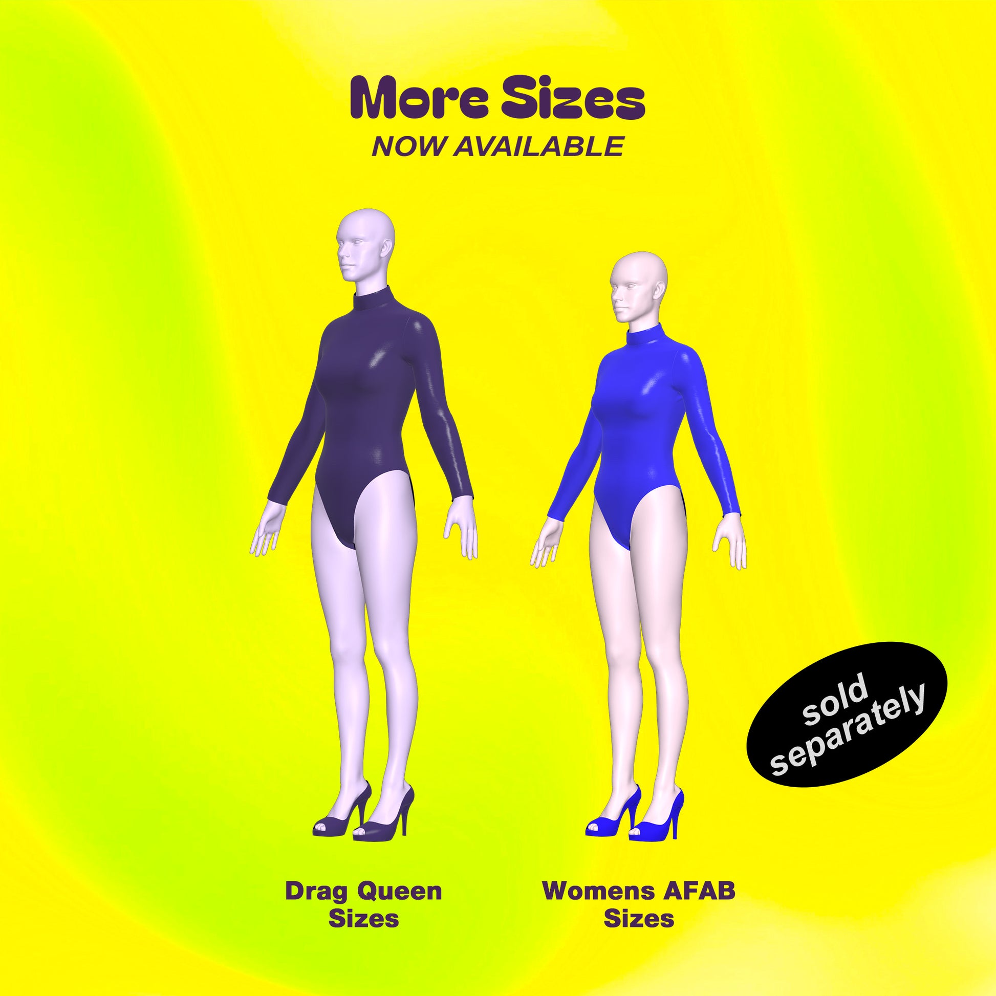 Stretch Colorblock Set Bodysuit & Leggings Sewing Pattern (Sizes XS-4X) PDF  – Katkow