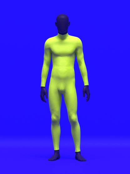 Mens Catsuit Sewing Pattern (Sizes XS-XXL) - PDF Sew for Cosplay Anime Costume DIY Costume Halloween
