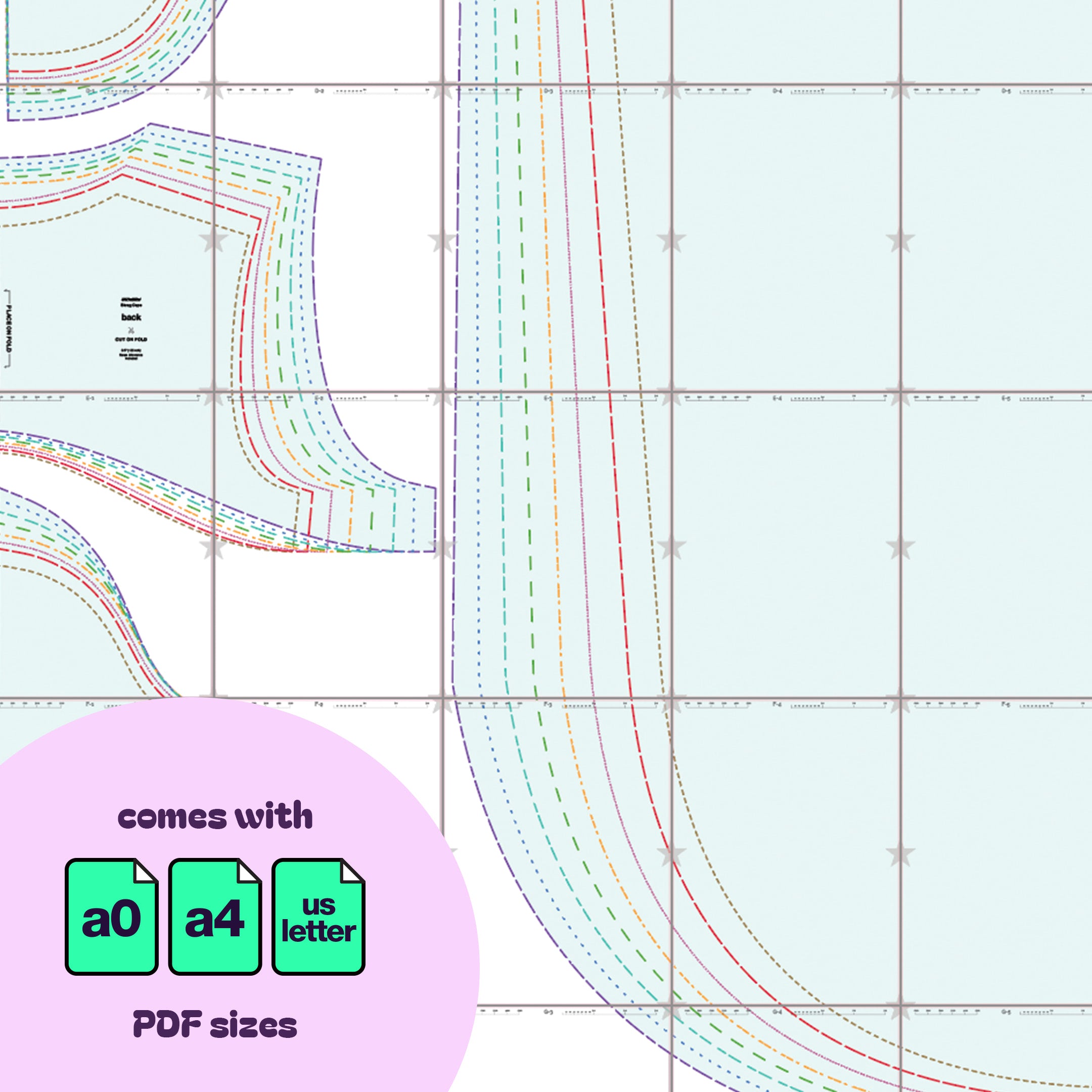 Shrug Cape Sewing Pattern Sizes XS 4X PDF Katkow shrug-cape-sewing-pattern-sizes-xs-4x-pdf-katkow