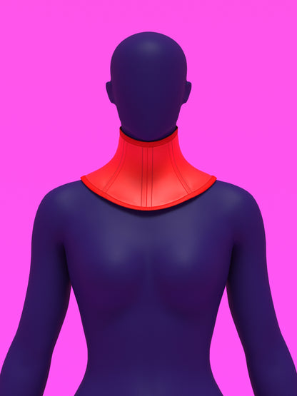 Rounded Neck Corset Sewing Pattern For Drag Queens Cosplay Alternative Fetish Goth Costumes Outfits