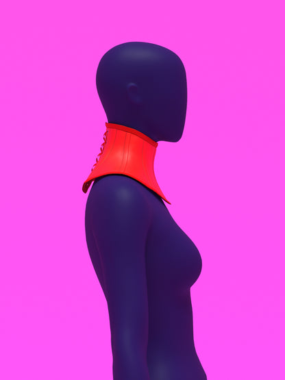 Rounded Neck Corset Sewing Pattern For Drag Queens Cosplay Alternative Fetish Goth Costumes Outfits