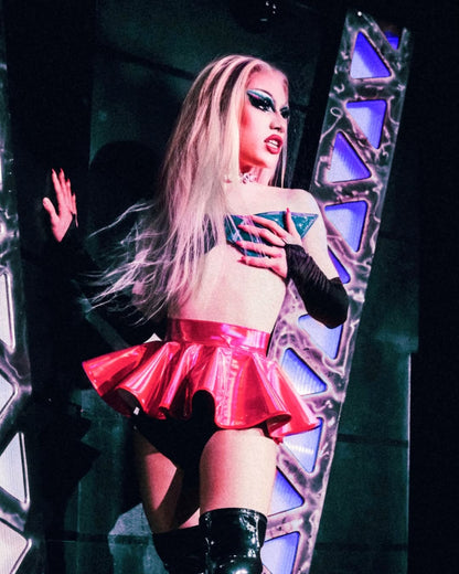 Peplum Belt Skirt Sewing Pattern (Sizes XS-4X) - PDF