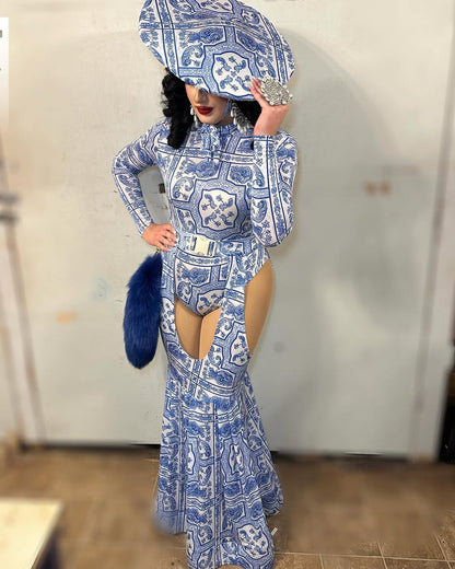 Patrón de costura para bata Chaps (tallas XS-4X) - PDF