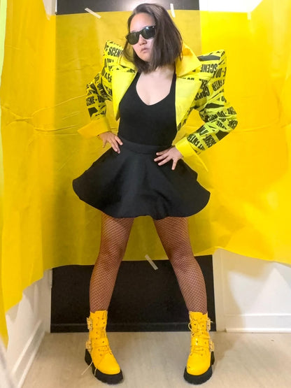 Pointed Blazer Shrug Sewing Pattern For Drag Queens