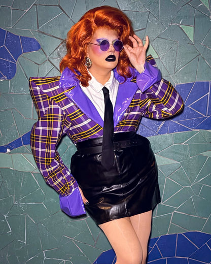 Pointed Blazer Shrug Sewing Pattern For Drag Queens
