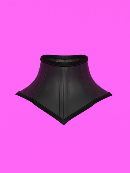 V-Cut Pointed Neck Corset Sewing Pattern for Drag Queens Cosplay Alternative Goth Fetish Costume Gear by Katkow