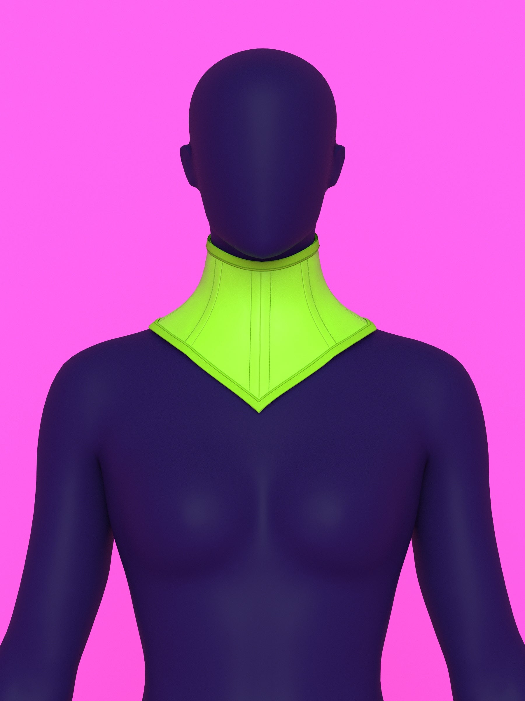 V-Cut Pointed Neck Corset Sewing Pattern for Drag Queens Cosplay Alternative Goth Fetish Costume Gear by Katkow