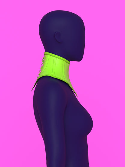 V-Cut Pointed Neck Corset Sewing Pattern for Drag Queens Cosplay Alternative Goth Fetish Costume Gear by Katkow