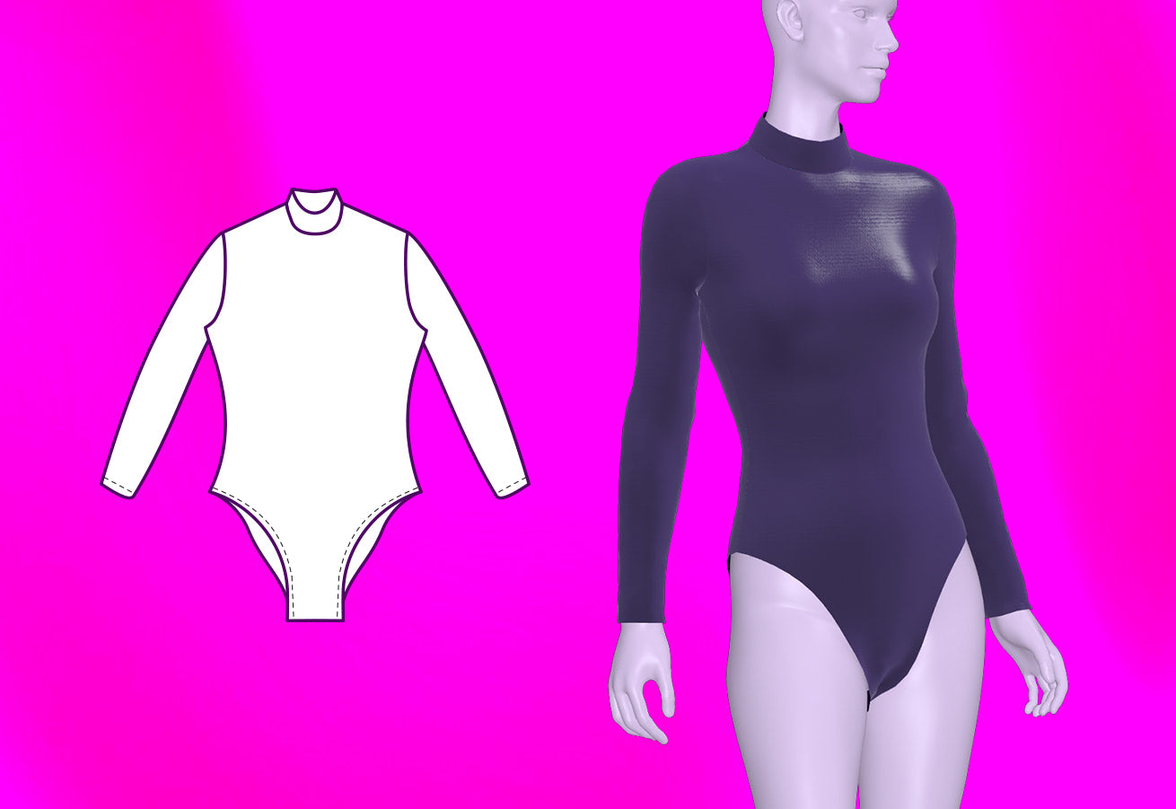 How to sew a leotard sewing pattern for drag queens and women