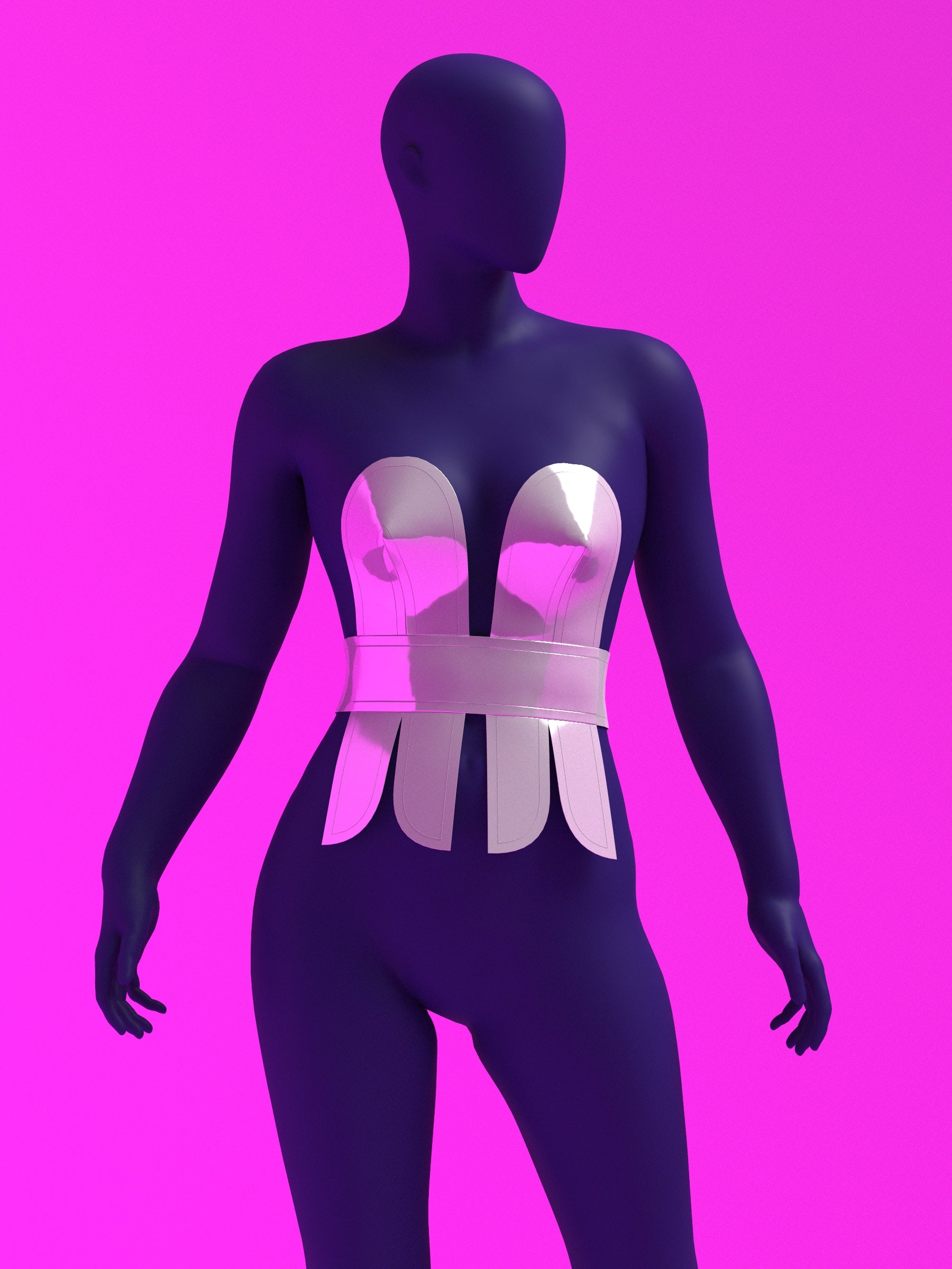 Belted Ribbon Top Sewing Pattern Corset Lace Belt for Drag Queens Sewing Pattern Costume Holiday Metallic