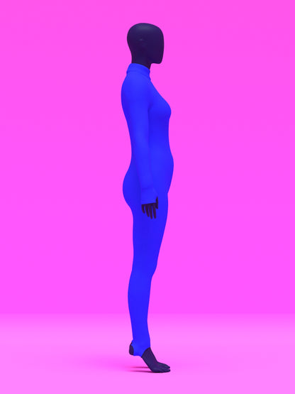 Full Catsuit Sewing Pattern for Drag Queens and Cosplay Stretch Bodysuit Dancewear Superhero Suit by Katkow Profile