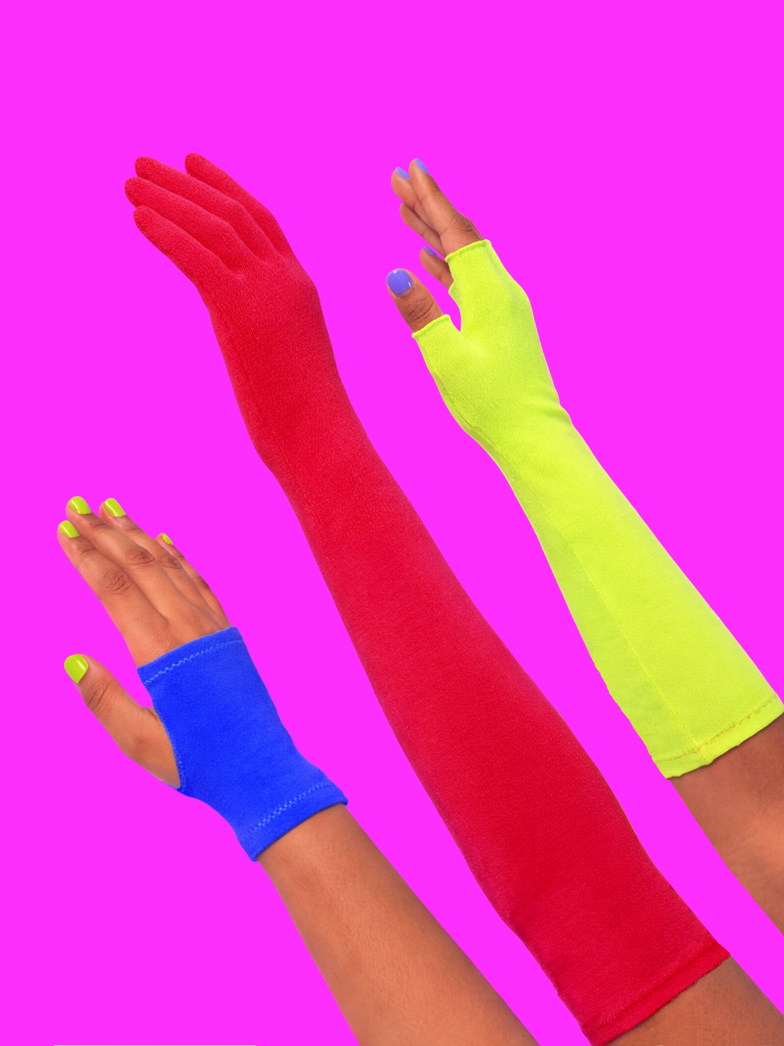 Multi-style Glove (S-L) Sewing Pattern For Drag Queens Cosplay Men's Costume Large Stretch Opera Fingerless Glovelettes Easy Sew by Katkow